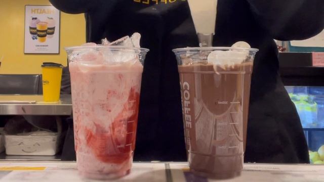 SUB) [Cafe Vlog] 카페 브이로그 | 카페 음료 제조 영상 | 컴포즈 커피 알바 브이로그 | korean cafe vlog | coffee