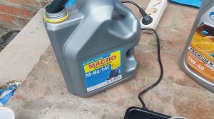 Прожарка 290° 30мин Масло моторное М6з14Г УНПЗ 15W40 минеральное API SF/CC