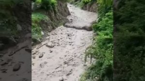 Селевой поток в Цумадинском районе Тисси Ахитли