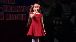 Анечка Кристинина 8 лет  Сочи 2018  _Отважные пожарные_ муз.С.Кристинина