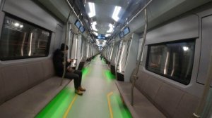 Вся Троицкая Линия На Поезде (Москва 2024 81-775.2) Новомосковская - Новаторская