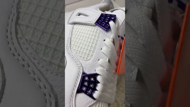 Buy The Shoes Fkyeezyshop Jordan 4 Retro Metallic Purple