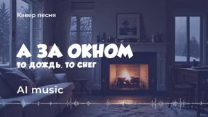 А за окном то дождь, то снег (рок кавер) - AI music, video