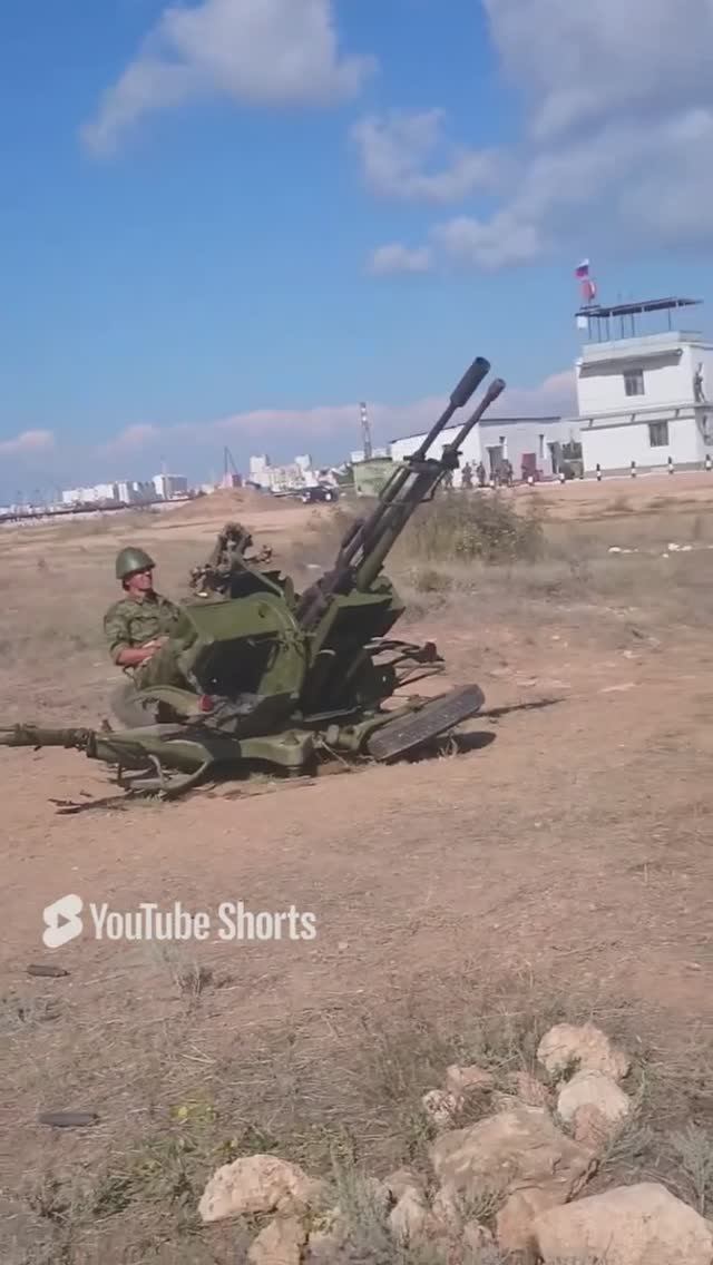 ЗУ-23-2 Учебные стрельбы во время учений _Кавказ-2016_