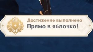 Достижение Прямо в яблочко! Акаси Инадзума Genshin Impact