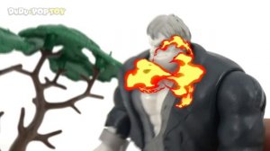 Miniforce Super Dinosaur Power Transhead T-Rex, Mega Shark appeared! | DuDuPopTOY