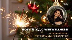 Новогоднее поздравление от команды WebWellness из Беларуси