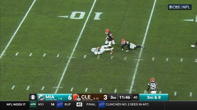 Miami Dolphins vs. Cleveland Browns Game Highlights | 2024 Week 17