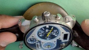How To Change Battery DIESEL DZ-7322 Mr. Daddy 4 Different Times Watch