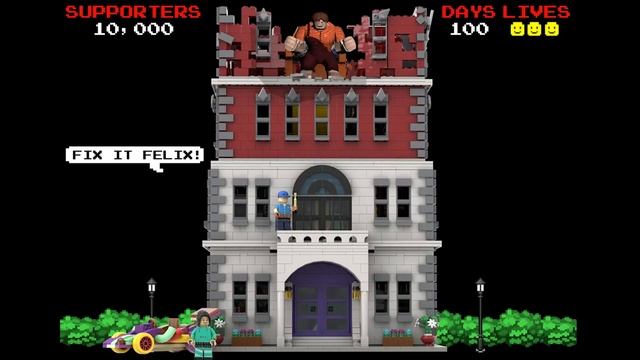 LEGO Wreck It Ralph IDEAS Project Showcase - ONLY 12 DAYS TO SAVE IT смотреть онлайн