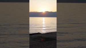 Байкал. Баргузинский залив. Закат. #sunset