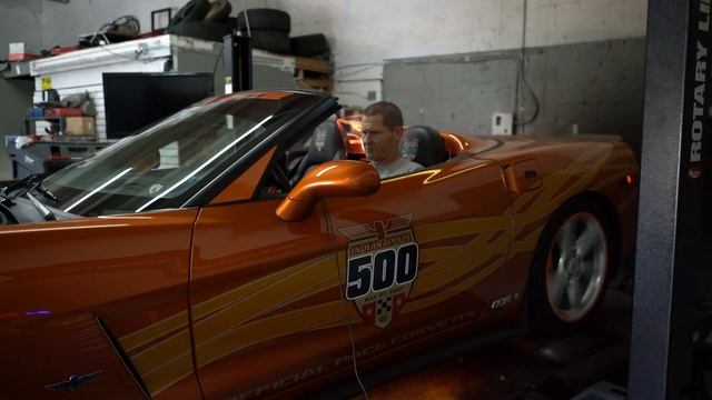 2007 Chevrolet Corvette C6 Pace Car Dyno смотреть онлайн