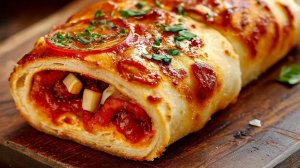 🍕 Пицца рулетом или как приготовить Стромболи?
