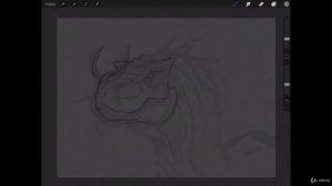The Digital Painting. Lesson 10. Inking Style. Part 58 - Refined Pencils