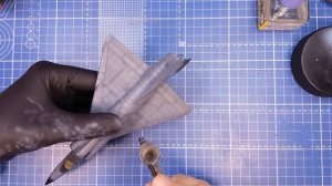 Mirage IIIE 1/72 scale model build, Modelsvit 72045