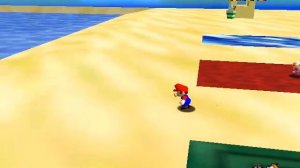 Beach's Secret Slide (N64) Gameplay on SM64 Hack