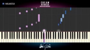 How To Play: Wu-Tang Clan - C.R.E.A.M | Piano Tutorial + Sheets