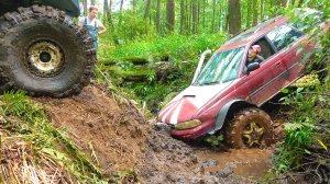 SUBARU Зарубился с ВНЕДОРОЖНИКАМИ. ПОСПОРИЛ с ДЖИПАМИ и НИВАМИ на ПОРТАЛАХ на бездорожье