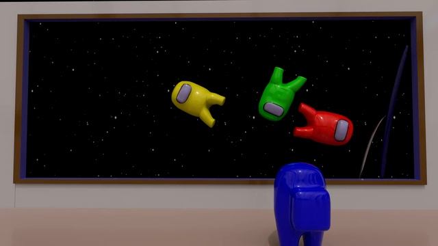 УДАР в стекло амонг ас! Анимация про амонга. смотреть онлайн