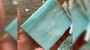 ГОЛУБОЕ МЫЛО  + истории . Asmr soap . По запросам подписчиков 💛