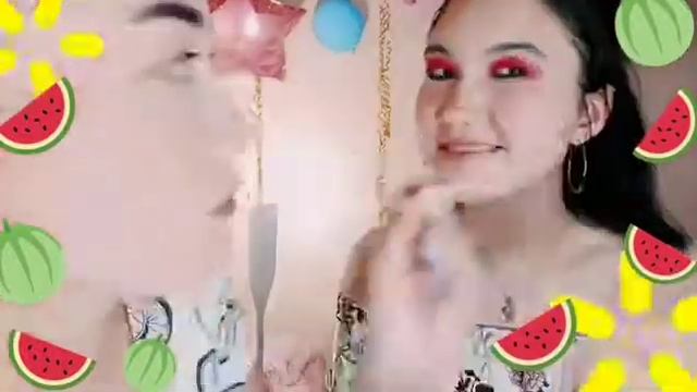 АРБУЗНЫЙ МАКИЯЖ🌈 яркий, летний🌸