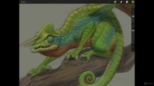 The Digital Painting. Lesson 12. Photorealistic Style. Part 77 - Lights