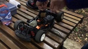 НИТРО ДВС ЧАСТЬ 2! Попытки обкатать и настроить мотор!