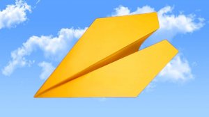 Как сделать бумажный самолётик который летает далеко и быстро