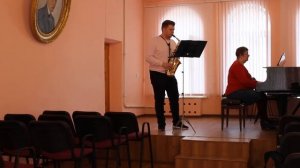 Глазунов - Концерт для Саксофона с Оркестром ч.1