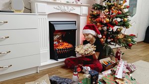 Новогоднее настроение. Интерьер. Выпечка.