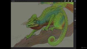 The Digital Painting. Lesson 12. Photorealistic Style. Part 76 - Rough Shadow