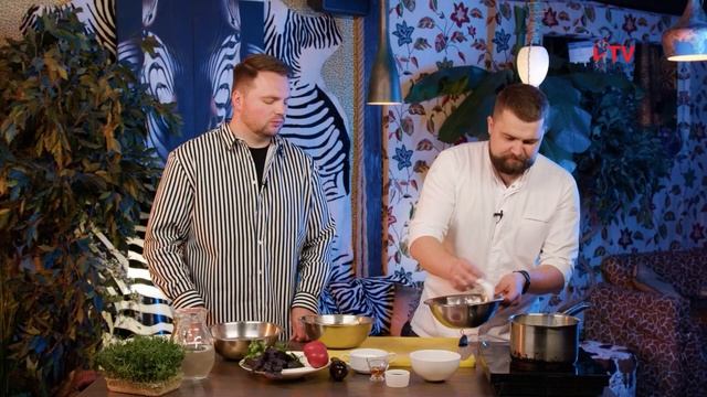 Завтрак: летний салат с хрустящими баклажанами смотреть онлайн