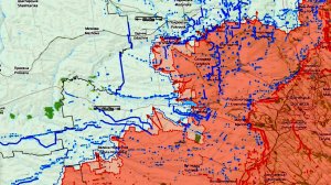 Карта боевых действий. Изменение линии фронта за декабрь 2024 года