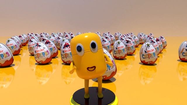 Киндеры человек паук. МУЛЬТИК живая капсула новые серии.