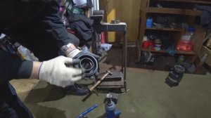 Ремонт компрессора кондиционера. Замена подшипника.