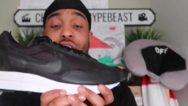 Nike x Sacai LD Waffle Black Black IN HAND REVIEW | A Hypebeast Review | Chad The Hypebeast