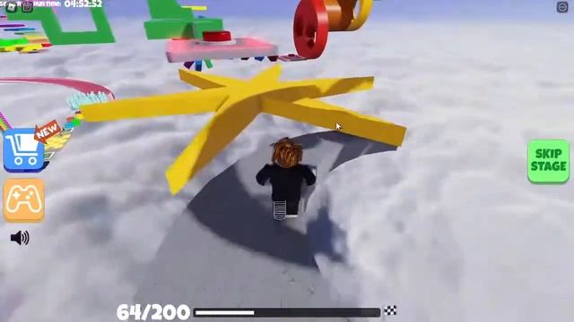 Roblox Super Fan Crazy Obby! 200 STAGES 60-70