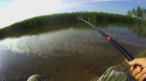 Езжу по неизвестным водоемам с поплавком | Рыбалка у черта на куличках