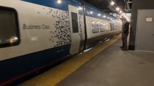 Amtrak Acela Avelia Liberty test train at Penn Station