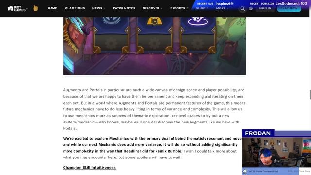 Reading Riot Mortdog's "What We Learned From Set 10" Dev Post