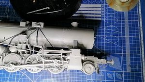 Паровоз от Trumpeter, BR-52, сборка, часть 16.