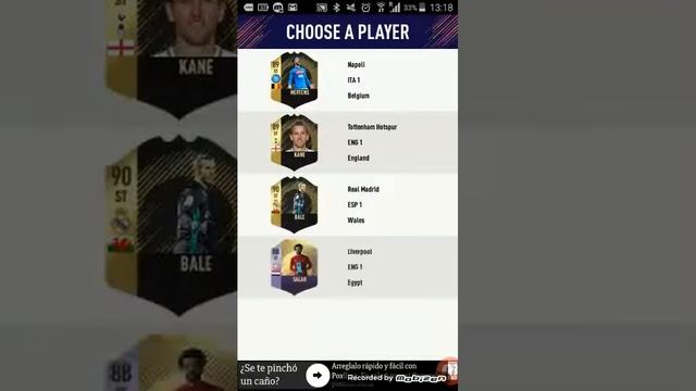 Super apertura de sobres fut Draft 18