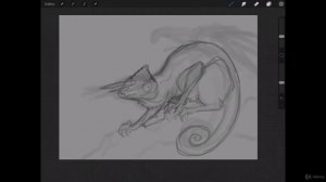The Digital Painting. Lesson 12. Photorealistic Style. Part 73 - Refined Drawing