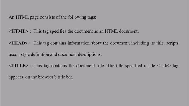 CHAPTER -3 ll HTML Structure || Part -2