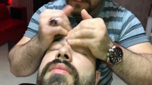 ASMR BARBER MASSAGE | SLEEP MASSAGE NO TALKİNG(Face,care,neck,body,crack)BERBER MASAJİ