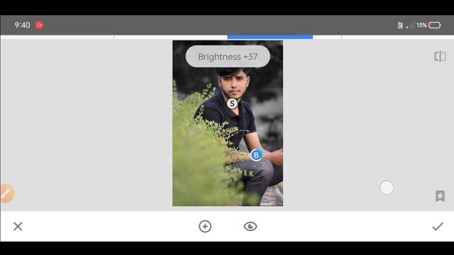 Snapseed Blue And Black Colour Photo Editing || Snapseed Photo Editing || Lightroom preset
