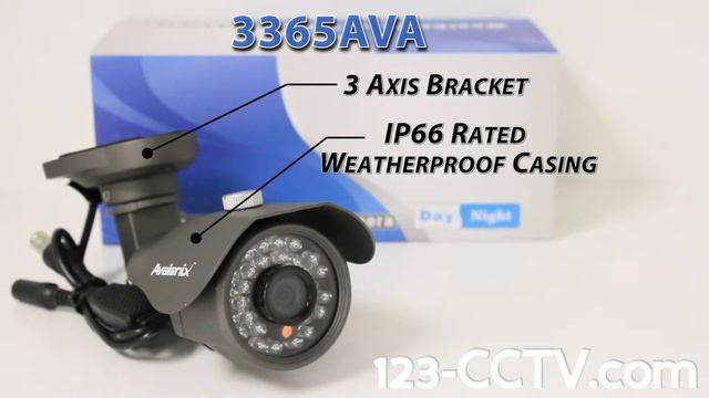 650TVL Outdoor Bullet Camera with 70ft Infrared - 123CCTV смотреть онлайн