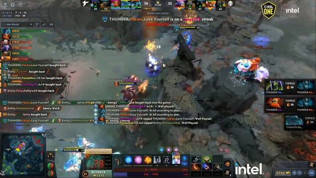 Entity vs Thunder Awaken - ESL One Malaysia 2022 - Group Stage - BO2 смотреть онлайн