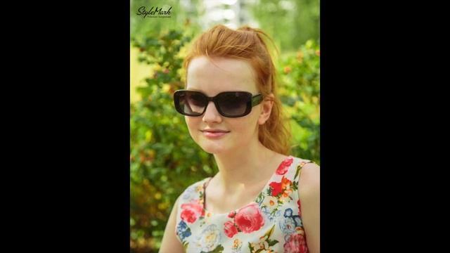 StyleMark Polarized L2543C женские прямоугольны солнцезащитные очки