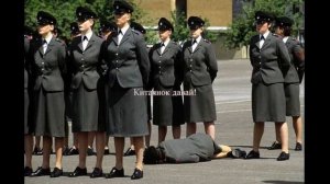 Парад девушек в Китае / Нереально красиво и мощно